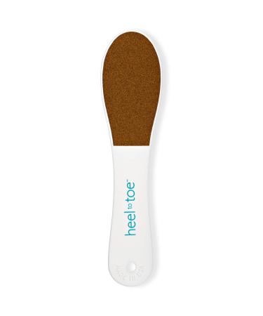 Heel to Toe White Sanitizable Foot File - Professional Grade Pedicure Tool - Buy Online on GoSupps.com
