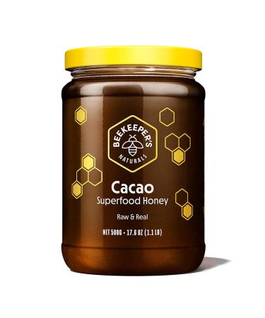 Beekeeper's Naturals Superfood Honey Cacao 17.6 oz (500 g)