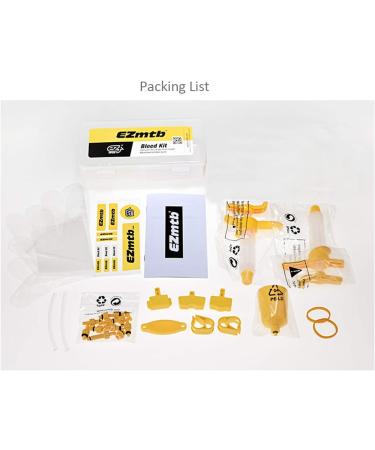 Mountain Bike Hydraulic Disc Brake DOT Mineral Oil Bleed Kit - 2021 LITE | AVID, Formula, Hanyes, Echo, Shimano, Tekro, HS33, Magura, Nutt - Buy Online on GoSupps.com