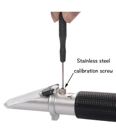 Premium Salinity Refractometer for Marine Reef Tank Testing - Dual Scale 0-100ppt & 1.000-1.070 S.G - Buy Online on GoSupps.com