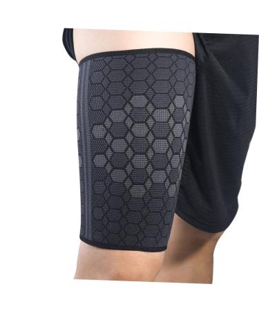 Yardwe Thigh Protector - 2 Pcs Knit Leg Warmers for Hamstring & Groin Support | High Elasticity Sports Gear - Buy Online on GoSupps.com
