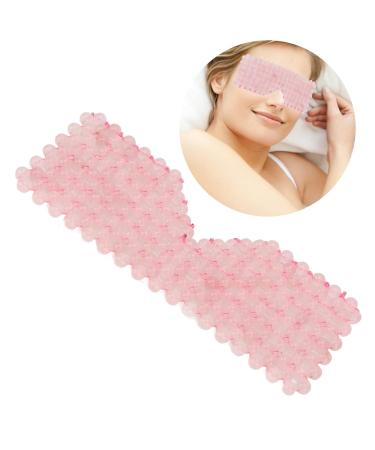 Verdant Touch Jadestone Eye Flap - Cooling Blindfold for Tired Eyes & Dark Circles | Portable Pink Jadestone Relief - Buy Online on GoSupps.com