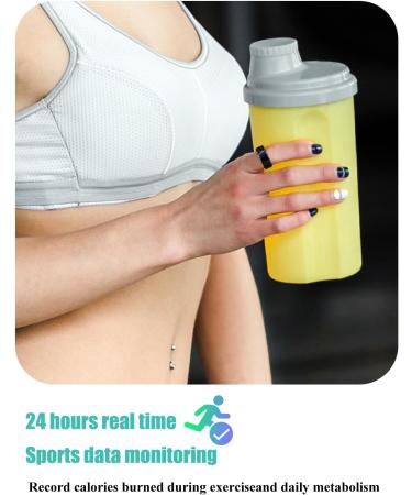 Smart ring smart wearable ring health tracker for men and women ceramic smart ring exercise monitoring counter heart rate sleep health tracker app control waterproof with charging compartment 12 - Buy Online on GoSupps.com