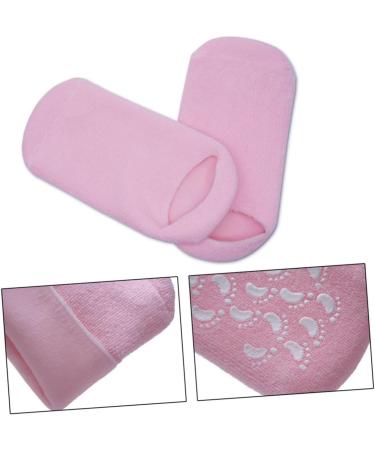 DOITOOL 6 Pairs Moisture Socks Cracked Feet Socks Features Socks for Women Gold Ponytail Holder Ladies Socks Spa Socks Ladies Booties Silicone Gel Heel Socks Lotion Sock Moisturizing - Buy Online on GoSupps.com