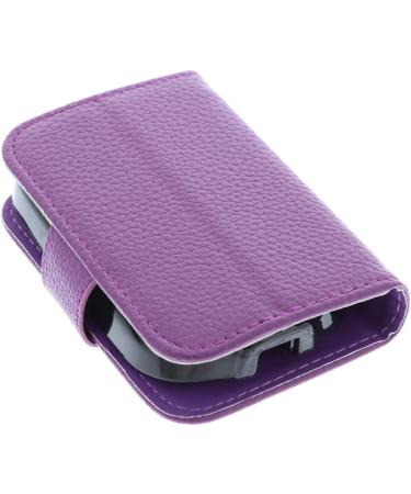 Shop the Best Purple Book Style Case for Abbott Freestyle Libre 3 | Durable & Protective Foto-Kontor Design - International Shipping Available - Buy Online on GoSupps.com