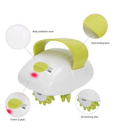 Anggrek 1 3D Roller Cellulite Massage Device - Skin Tightening & Body Shaping for Arms Waist & More (Green) - Buy Online on GoSupps.com