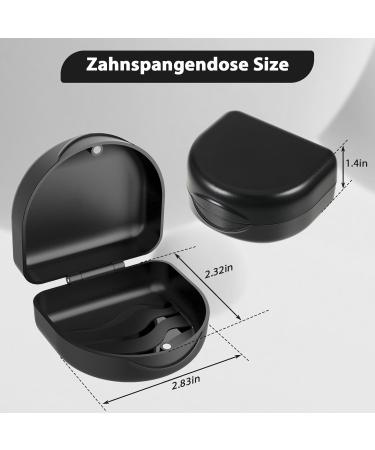 DNom Dose Tooth Rail Box - Durable Denture Container | Prosthesis Can & Clip Box - Perfect for Dental Care & Organization - Buy Online on GoSupps.com