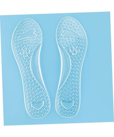 NOLITOY Silicone Cropped Insole Foot Massager Mat - Orthotic Gel Heel Inserts & Cushioning Pads for Basketball & High Heels - Buy Online on GoSupps.com