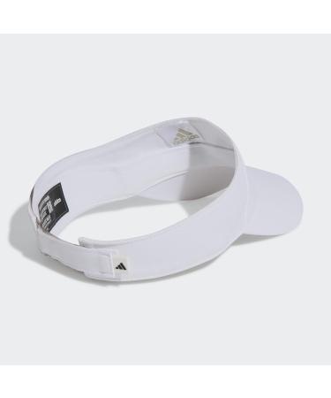 Buy adidas Aeroready Visor Hat - One Size (Large 60 cm) in White/Black | International Shipping Available - Buy Online on GoSupps.com