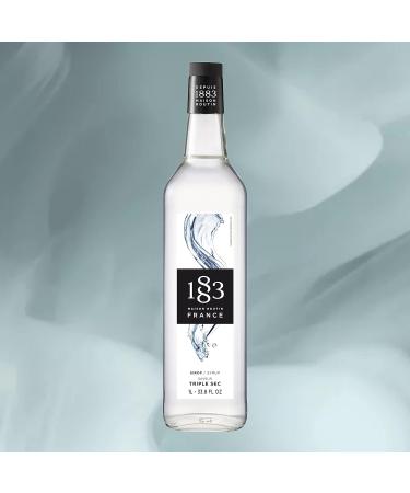 1883 Maison Routin Premium Triple Sec Flavoured Syrup 1L - Ideal for Cocktails & Mocktails - Buy Online on GoSupps.com