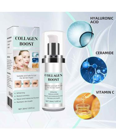 leryveo Collagen Face Cream - 1.05 FL.oz Collagen Boost Anti Aging Moisturizer - Anti-Aging Moisturizer Firming Face Cream Anti-Wrinkle Anti-Aging Day Cream for Face - Buy Online on GoSupps.com