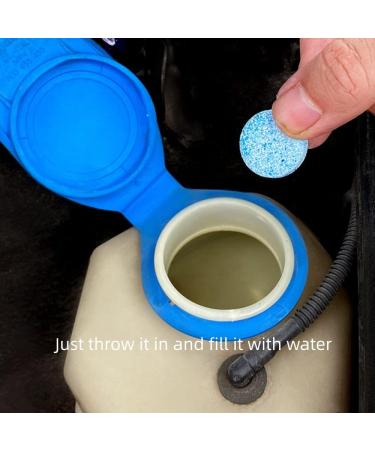 MILLTO Highly Concentrated Glass Water Solid effervescent Tablets Instead of Glass Water for auto Glass Commercial Glass - Buy Online on GoSupps.com