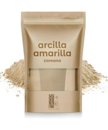 Essenciales Korean Yellow Clay Face Mask for Cleansing 400g - Korean Skincare purifies and softens your skin with professional results at home