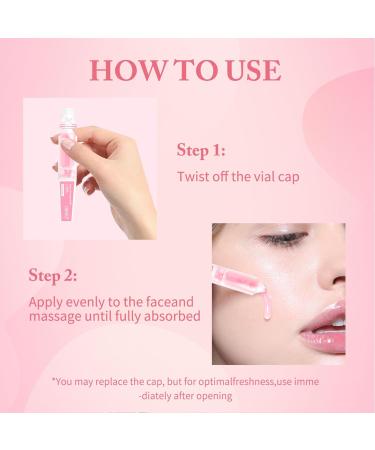 PDRN Pink One Day Serum Hydrating & Firming Facial Essence 99% Salmon DNA Complex with Collagen 10 Single-Dose Ampoules Korean Skincare Hydrating Serum Firms Skin Reduces Fine Lines Travel friendly - Buy Online on GoSupps.com