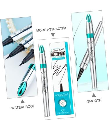 Angoily 2pcs Very Fine Eyeliner Black Waterproof Eyeliner Girls Long-lasting Eyeliner Eye Liner Pencil Gel - Buy Online on GoSupps.com