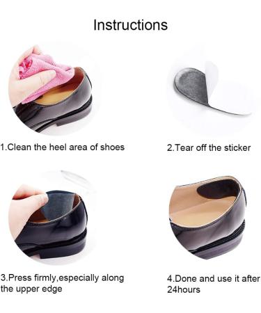 12 Pairs Heel Pads - Comfort & Fit Cushion Shoes | Foot Care - Multicolor Heel Cushions - Buy Online on GoSupps.com