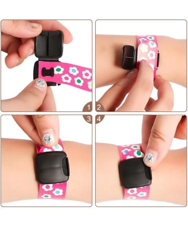 Xujlrl Emergency ID Bracelet Kit for Kids | 8 Waterproof Security Bracelets & Markers | Perfect for Toddlers & Young Girls | Reusable & Anti-Lost Solution - Buy Online on GoSupps.com