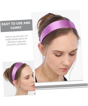 TOVINANNA Wide-brimmed Satin Headband Women's Fashion Headbands Purple Headband Costume Headband Women Headbands for Hair Wide Headband Adult Headbands for Women Headbands for Women Fashion - Buy Online on GoSupps.com