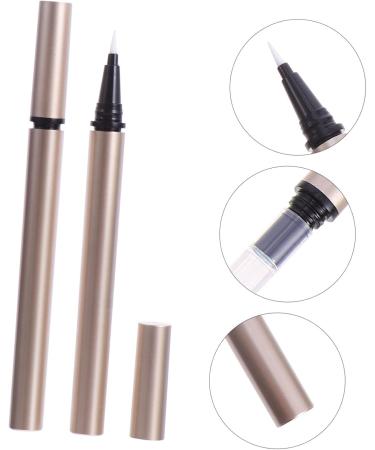 Beavorty 20 Pcs Eyeliner Empty Brown Eyeliner Mini Lash Applicator Eyelash Eyeliner Tube Oil Pen Frosted - Buy Online on GoSupps.com