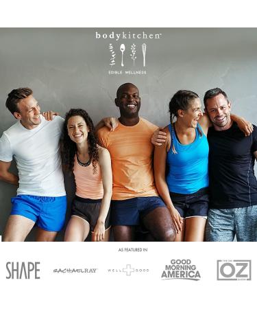 Body Kitchen Keratin Enrich Hair Nutrition Supplement - 60 Veggie Caps - 500mg Keratin, Biotin, and Resveratrol - Promotes Thicker Hair, Stronger Nails, and Hair Growth - Buy Online on GoSupps.com