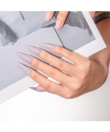 MAYCHAO Purple Gel Nail Polish 1Pc 15ML Soft Purple Gel Polish Soak Off UV LED Lilac Nail Polish Nail Art Starter Manicure Salon DIY at Home 0.5 OZ - Buy Online on GoSupps.com