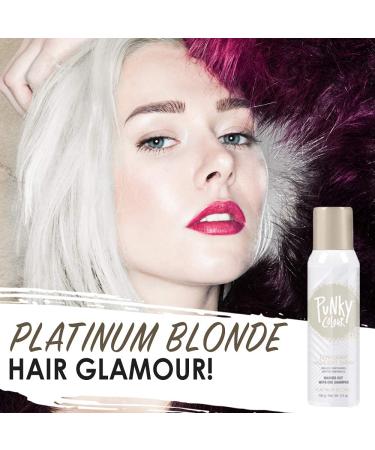 Punky Temporary Hair Highlight Spray Platinum Blonde 3.5 oz 2-Pack 3.5 Ounce (Pack of 2) Platinum Blonde - Buy Online on GoSupps.com