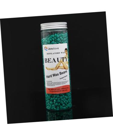 Minkissy Painless Hard Wax Pearls for Depilation - Green Waxing Beans for Face & Body - Buy Online on GoSupps.com