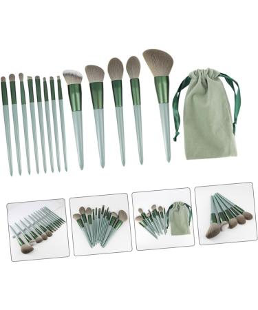 POPETPOP 1set Makeup Brush Set Loose Powder Brush Travel Makeup Brush Green Makeup Brush Concealer Brush Eye Blending Blush Brush Powder Applicator Cosmetic Beauty Tools Miss Wooden Handle - Buy Online on GoSupps.com