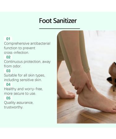 VKaoess Tea Tree Oil Foot Spray Natural Refreshing Spray for Shoes and Feet Deodorant Deodorant for Smelly Feet Foot Care with Aloe Vera for Men and Women 5 Bottles - Buy Online on GoSupps.com