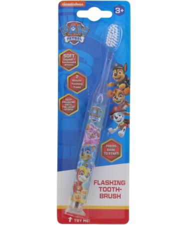 Paw Patrol Flashing Soft Toothbrush and 75g Toothpaste Bundle for Kids - Buy Online on GoSupps.com