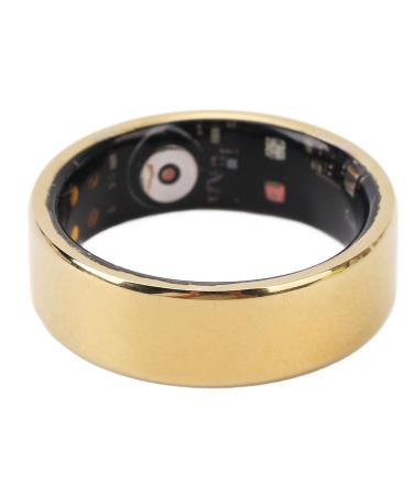 Smart Health Ring Lightweight Pedometer Health Tracker Ring Durable Gold for Women and Men 20 20