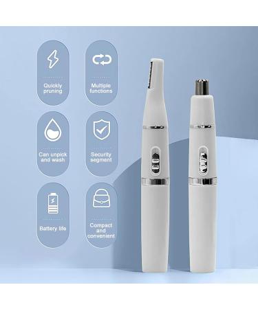 Eyebrow Hair Repairer & Nose Electric Shaver - Beauty Tool RsW309 (White One Size) - Shop Internationally - Buy Online on GoSupps.com