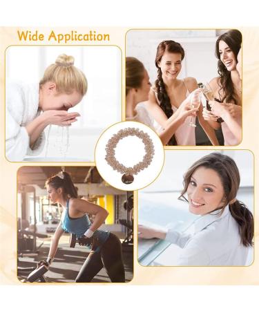 Crystal Hair Ties Hair band Ponytail Hair Ties Crystal Elastic Hair Scrunchies Head Rope Crystal Hair Ring Sweet Headdress Hair Ring Sweet for Girls Women Hair Accessories - Buy Online on GoSupps.com