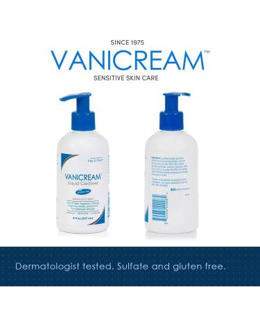 Free & Clear Liquid Cleanser 8 Oz | Gentle Fragrance-Free Face Wash for All Skin Types - International Shipping Available - Buy Online on GoSupps.com