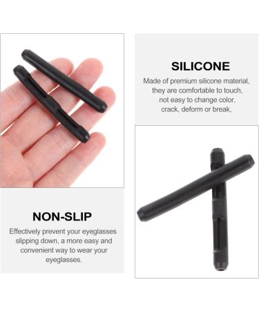 Doitool 10 Pairs Glasses Leg Covers | Silicone Pebble Gel Hinge Pads & Temple Sleeves - Ear Protectors for Glasses - Buy Online on GoSupps.com