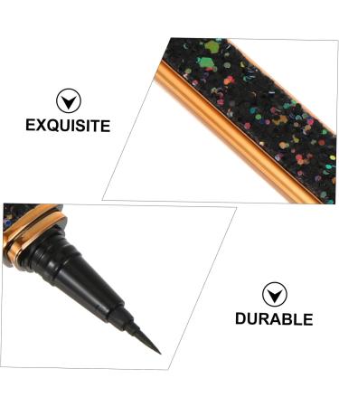 Healeved 2pcs Self Adhesive Mascara Liquid Eyeliner Magnetic Eyeliner Eyelash Glue Pen Black Colorful Plastic 1 count (Pack of 1) Colorfulx2pcs - Buy Online on GoSupps.com