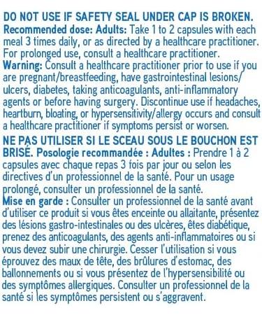 Swiss Natural Plant Digestive Enzymes | Digestive Aid | No Artificial Flavours or Preservatives | Dairy & Soy Free | 60 Vegetarian Capsules - Buy Online on GoSupps.com
