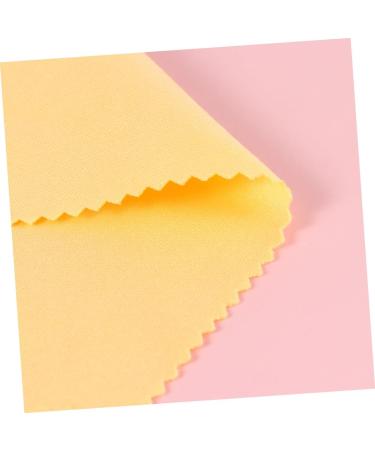 100 Pcs Microfiber Eyeglass Cleaning Wipes - Dusting Cloths for Glasses & Windows - Yellow - 17.5x14.5cm - Buy Online on GoSupps.com