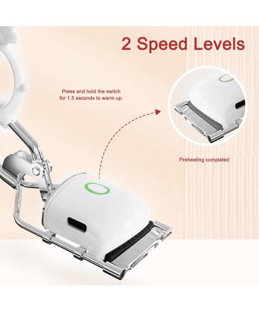 Rechargeable Electric Eyelash Curler Multiple Guard System Fast Heating Electric Eyelash Curler - Buy Online on GoSupps.com