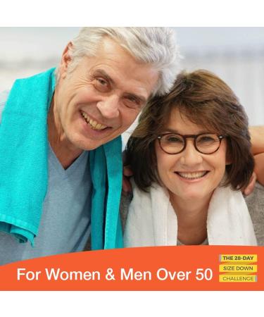 The 28 Day Size Down Challenge Low Impact Workout DVD for Women and Men  A Full Body Fitness Program for Seniors - Buy Online on GoSupps.com