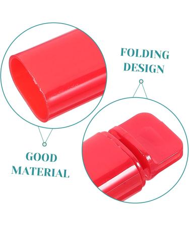 Ultechnovo 2 STK Collaps Camping Toothbrush - Compact Travel Toothbrush for Kids & Adults | Outdoor Pocket Toothbrush with Fiber Bristles & Detergent    - Buy Online on GoSupps.com