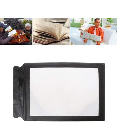 3X Large Reading Magnifier A4 Full Page Sheet Magnifying Glass Book Reading Lens Page Reading Glass Lens Magnification Small Gift - Buy Online on GoSupps.com