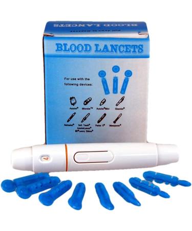 100 Sterilance Universal 28g Lancets with Auto Lancing Device - Buy Online on GoSupps.com