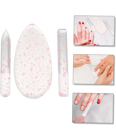 Beaupretty 1 Set Foot Set Women Nail File Nail Kits fingernail File Buffer Nail Smoothing Block Foot spa Pedicure kit Foot Care kit Nail Buffer Shiner Foot File Manicure Miss Glass - Buy Online on GoSupps.com