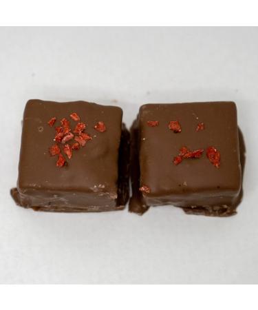 Gourmet Marshmallows Dipped in Chocolate (Milk Choc Strawberry 2 in a Paper Bag) Milk Choc Strawberry 2 in a paper bag