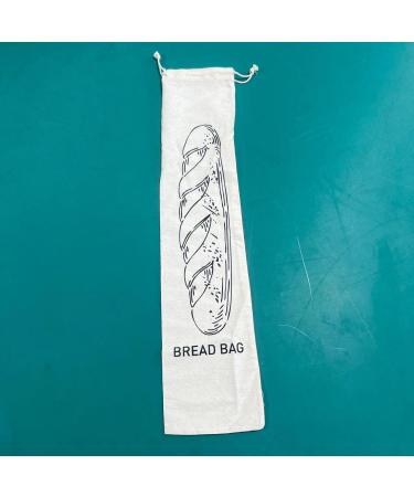 ROYALEAD Practical Drawstring Linen Bread Bags Sustainable and Breathable Packaging Pouch Perfect for Bread Fruits and Snacks Linen Cloth 30x40cm - Buy Online on GoSupps.com