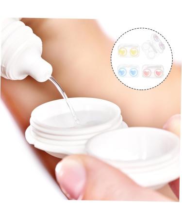 JECOMPRIS 4 Series Travel Size Contact Lens Solution & Makeup Organizer - Portable Cosmetic Clinic Box with Mirror - Buy Online on GoSupps.com