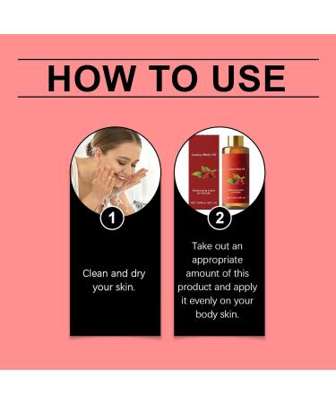  CongRong Luxury firming body oil body lotion suitable for all skin types moisturizes and firms sagging skin reduces wrinkles and fine lines postpartum care - Buy Online on GoSupps.com