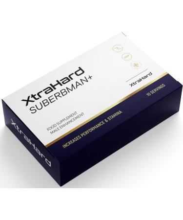 XtraHard: Natural Men's Supplement | 10 Servings | Made in UK - Buy Online on GoSupps.com