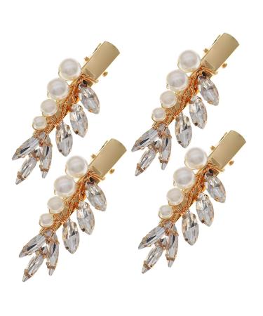 minkissy Wedding wedding hair clips metal hair clips for women clips for hair womens hair clips hair barrettes for women hair clips for wedding Accessories rhinestone girl Hair